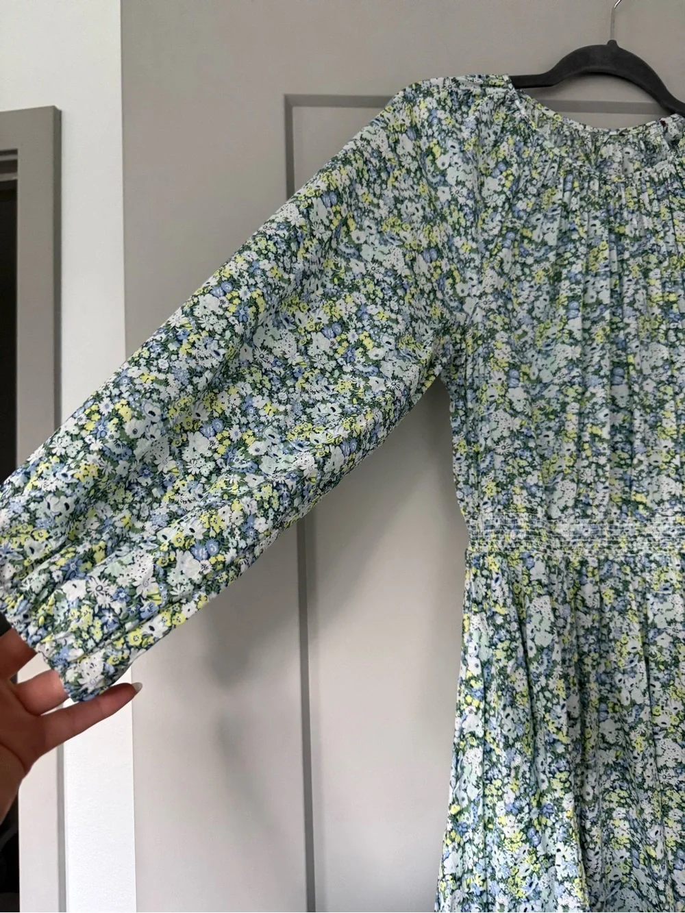 J.Crew x Liberty Fabric Palermo 100% Cotton Floral Mini Dress Size Medium